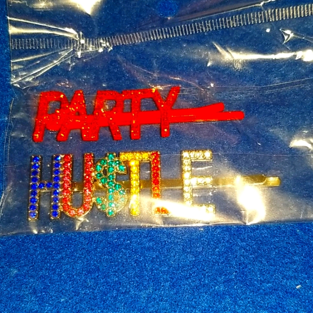 Rhinestones hair pins
